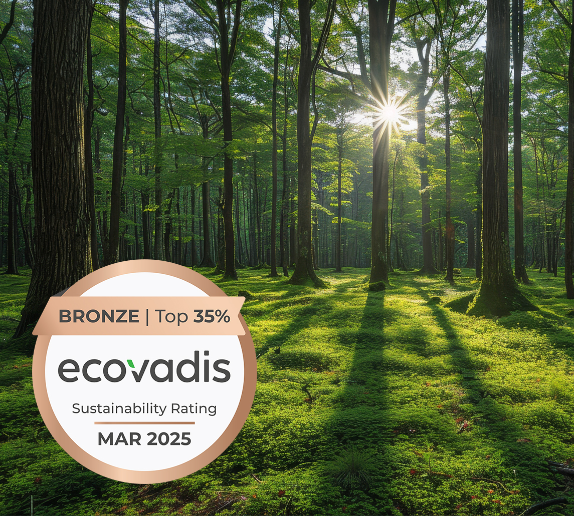 Nordlux awarded EcoVadis Bronze medal for sustainability